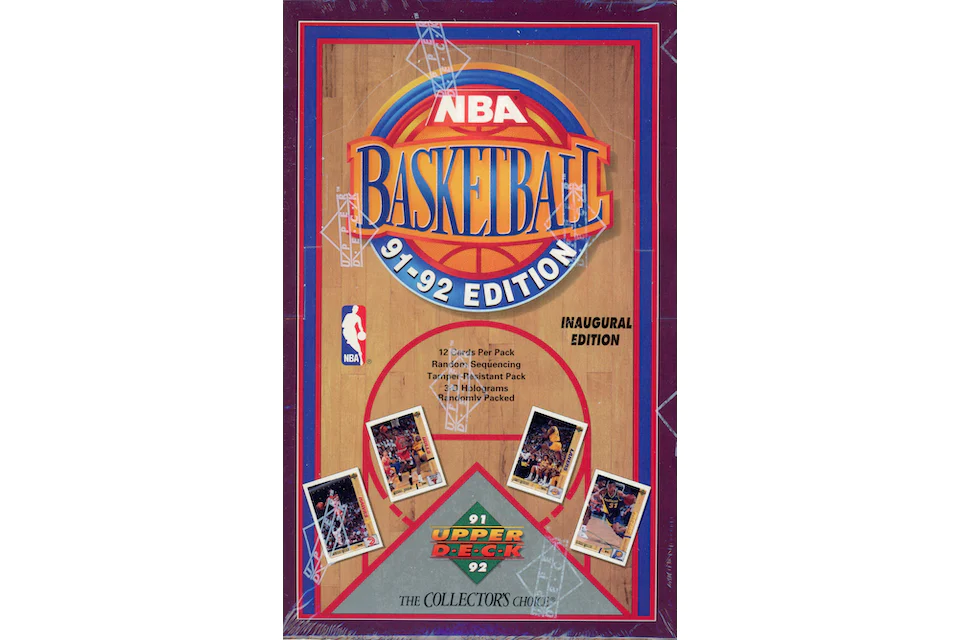 1991-92 Upper Deck Inaugural Edition Basketball Box
