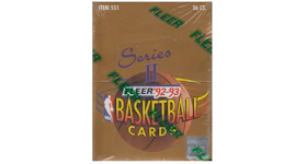 1992-93 Fleer Series 2 Basketball Box