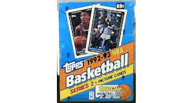 1992-93 Topps Series 2 Basketball Box