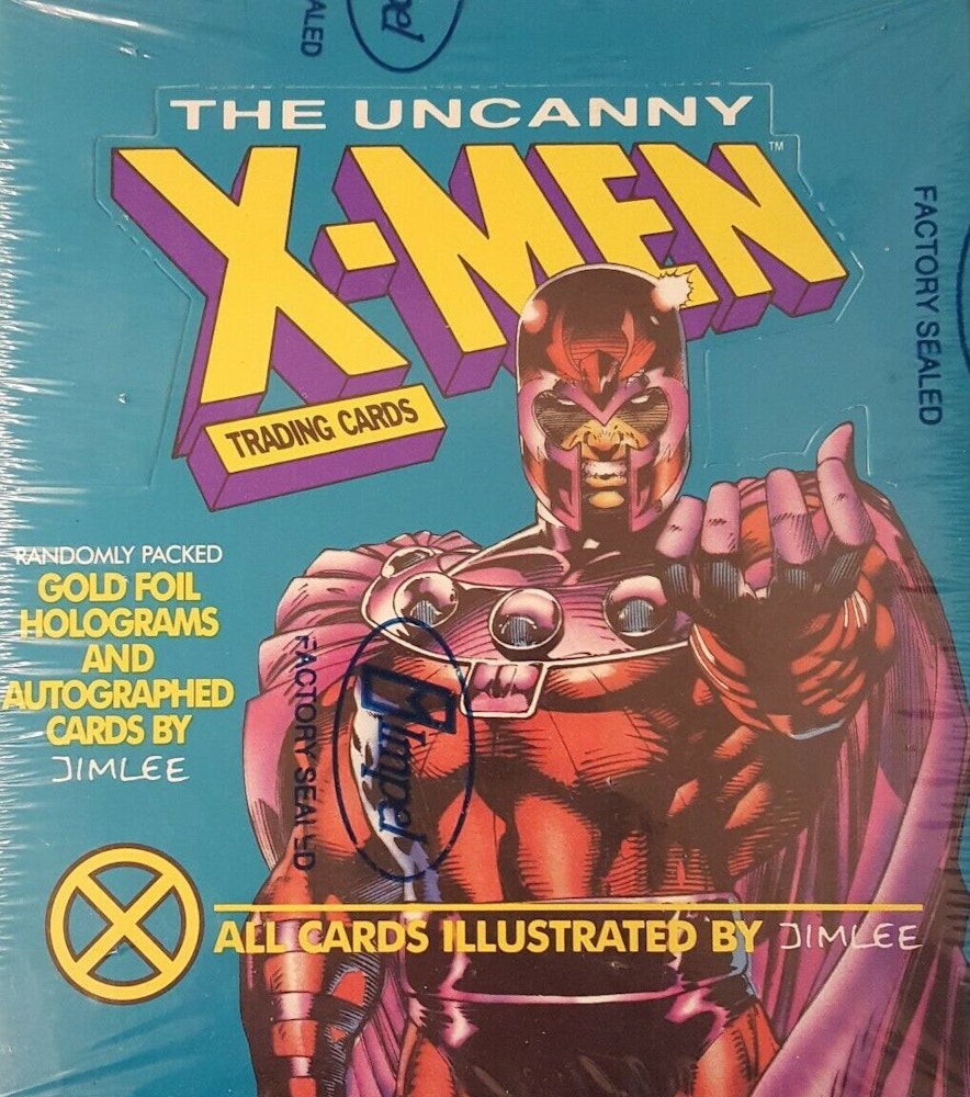 1992 Impel Marvel Uncanny X Men Sealed Box Blue 1992