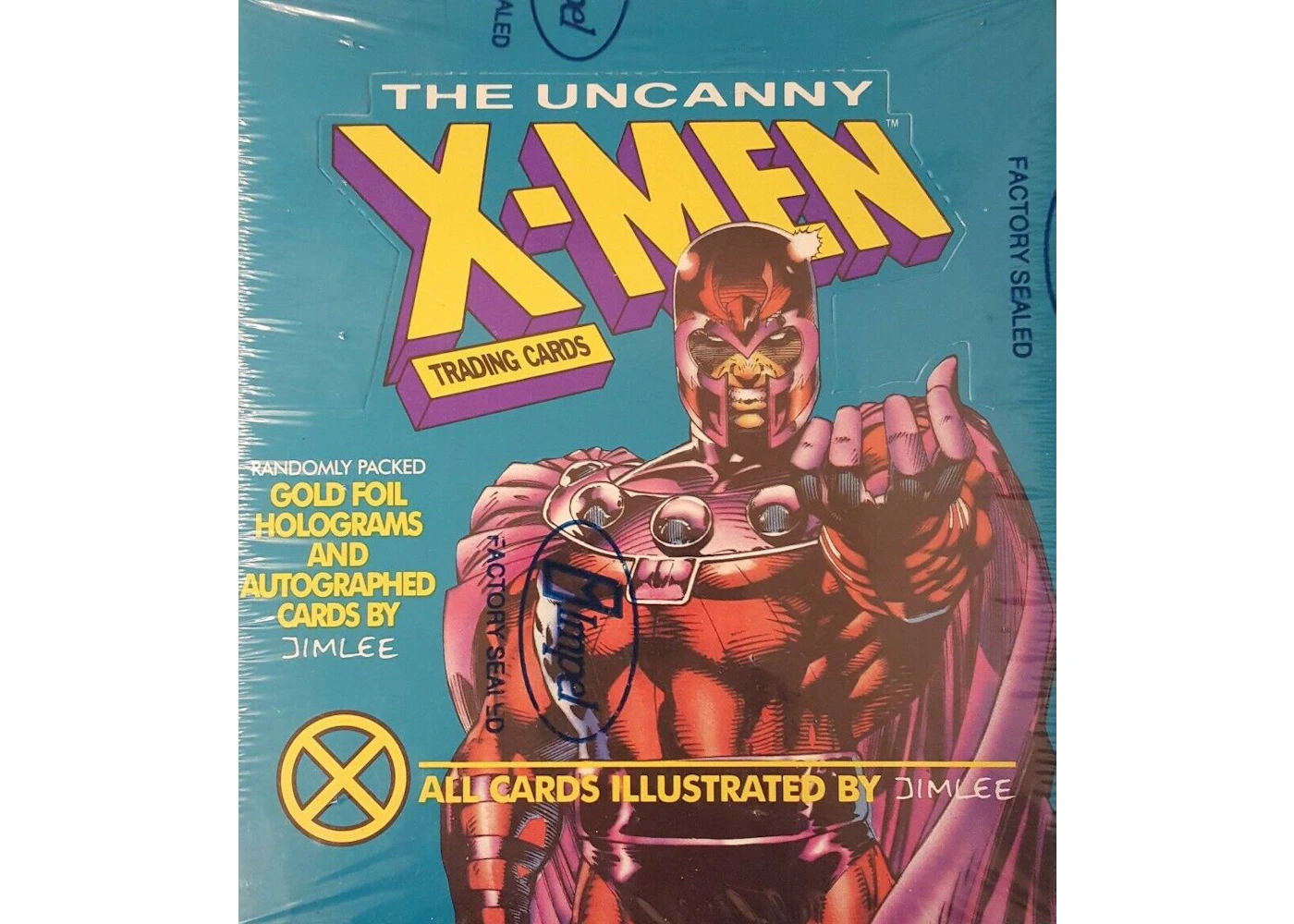 1992 Impel Marvel Uncanny X-Men Sealed Box Blue - 1992 - US 1992 Impel Marvel Uncanny X-Men Sealed Box Blue - 1992 - US