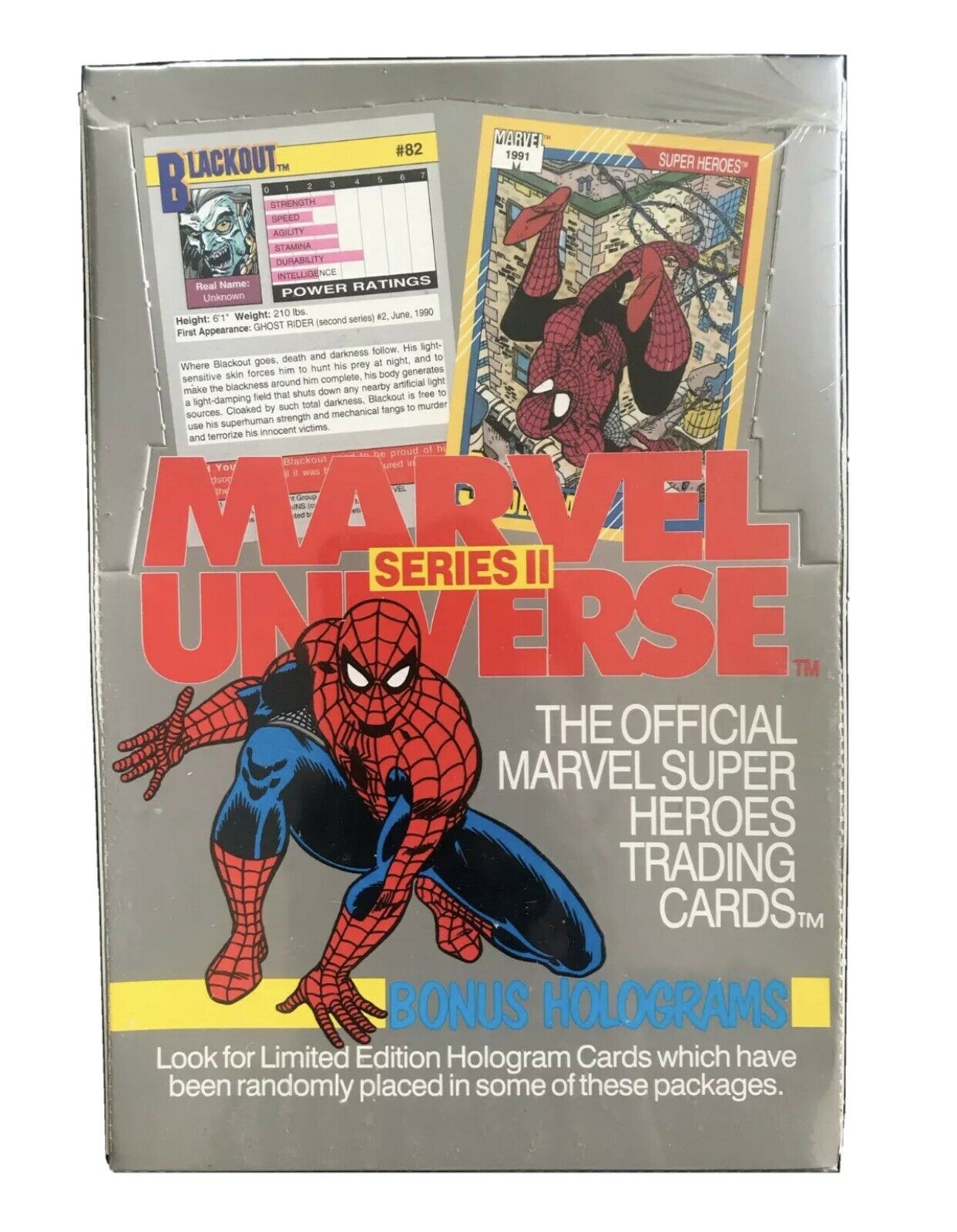 1991 MARVEL UNIVERSE SERIES 2 Unopened Pack NM/M