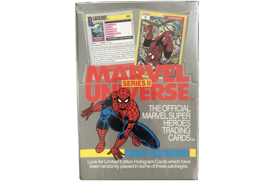 1992 Impel Marvel Universe Series 2 Sealed Box