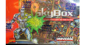 1993 SkyBox Marvel Universe IV Sealed Box