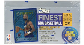 1995-96 Topps Finest Series 2 Basketball Hobby Box
