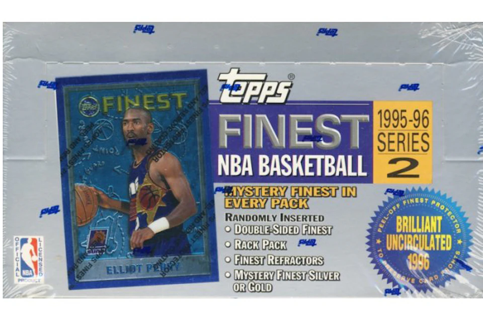 1995-96 Topps Finest Series 2 Basketball Hobby Box
