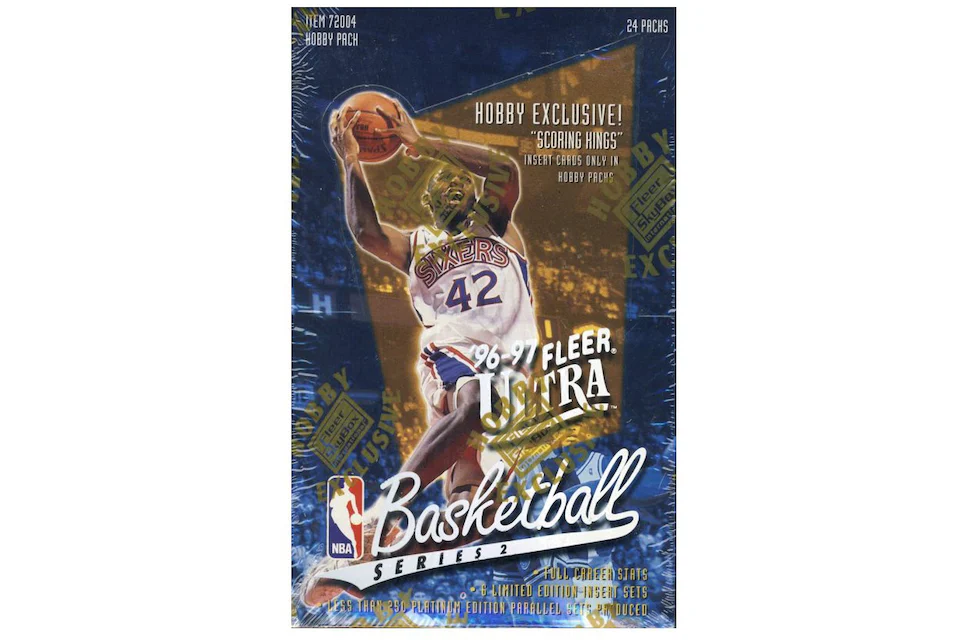 1996-97 Fleer Ultra Series 2 Basketball Hobby Box