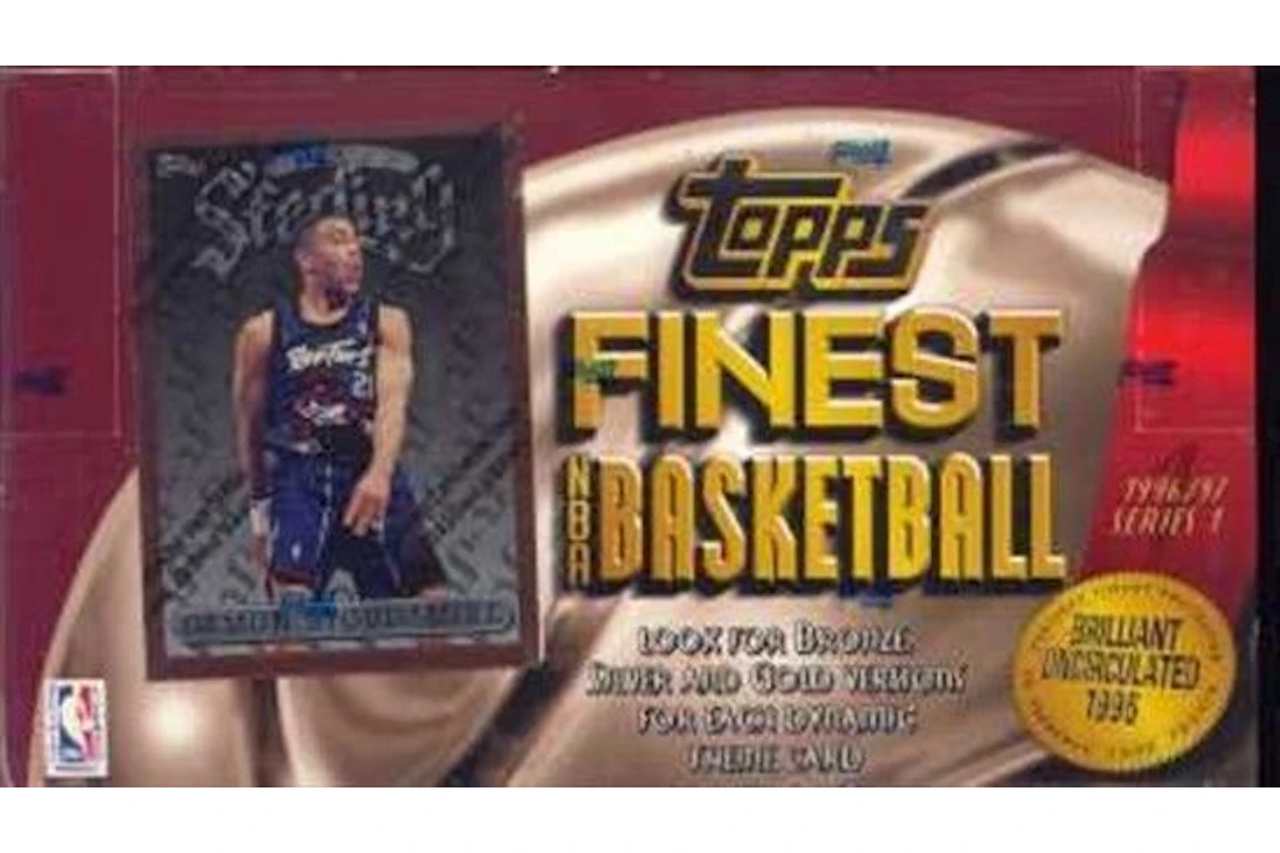 1996-97 Topps Finest Series 1 Basketball Hobby Box