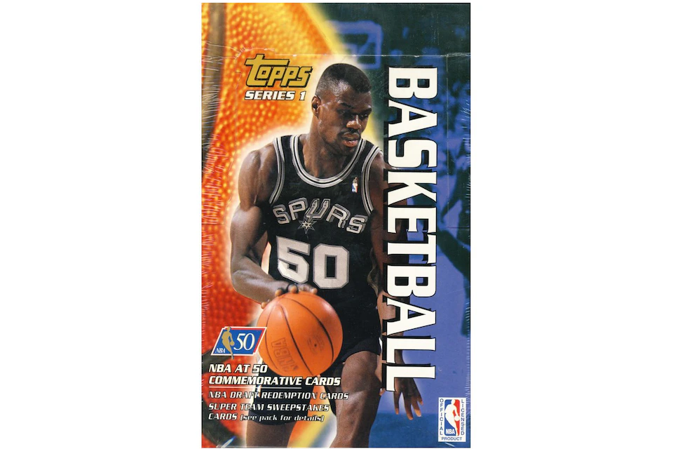 1996-97 Topps Series 1 Basketball Hobby Box