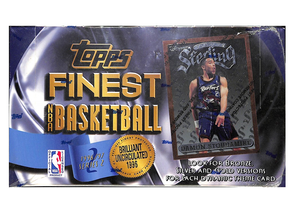 1996-97 Topps Finest Series 2 Basketball Hobby Box - 1996-97 - US