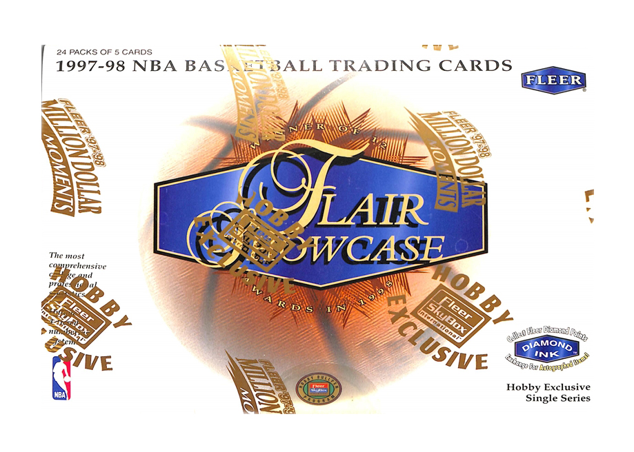 1997-98 Flair Showcase Basketball Hobby Box - 1997-98 - US