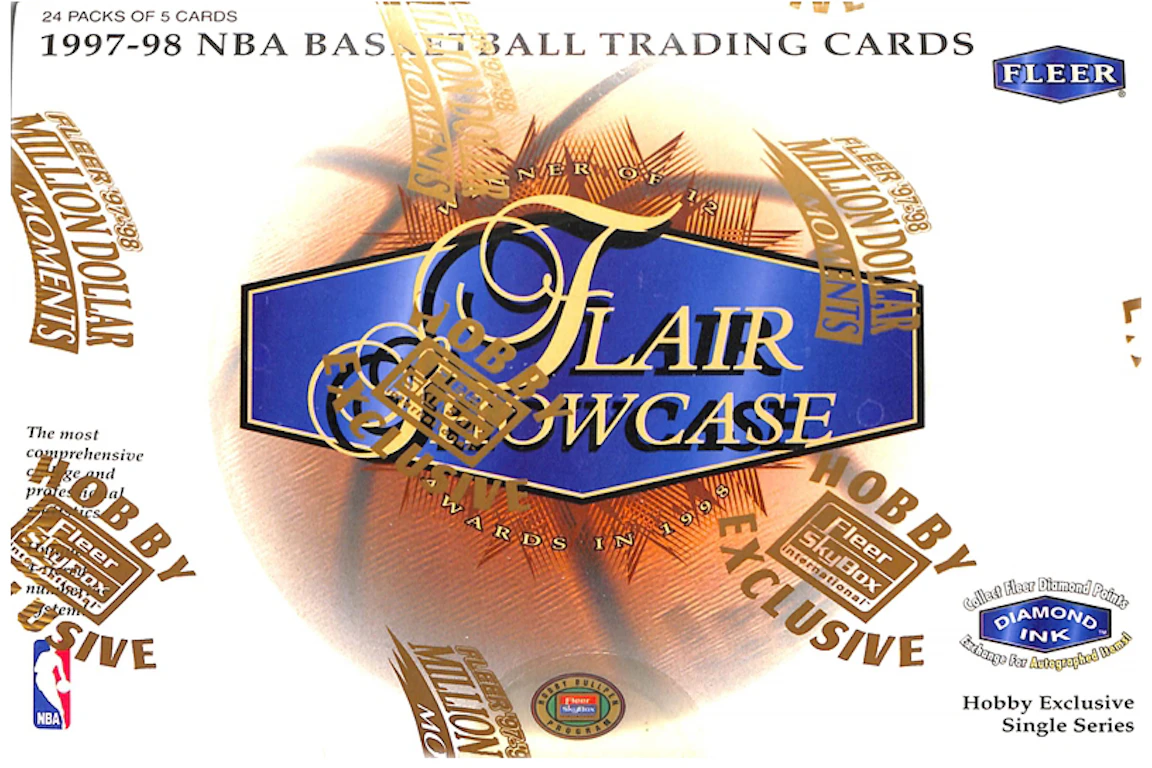 1997-98 Flair Showcase Basketball Hobby Box