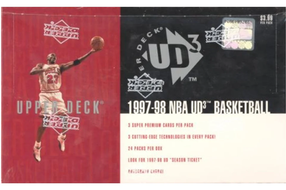 1997-98 Upper Deck UD3 Basketball Hobby Box