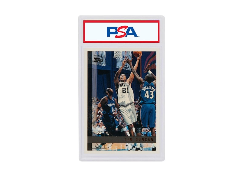 NBAカード ルーキーカード #115 Tim Duncan RC PSA8 NBAカード ルーキーカード #115 Tim Duncan RC PSA8