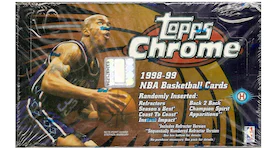 1998-99 Topps Chrome Basketball Hobby Box