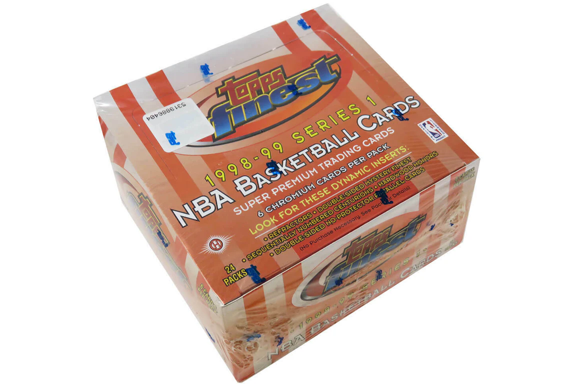1998-99 Topps Finest Series 1 Basketball Hobby Box