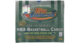 1998-99 Topps Finest Series 2 Basketball Hobby Box