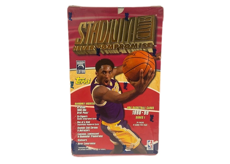 1998-99 Topps Stadium Club Series 1 Basketball Hobby Box - 1998-99