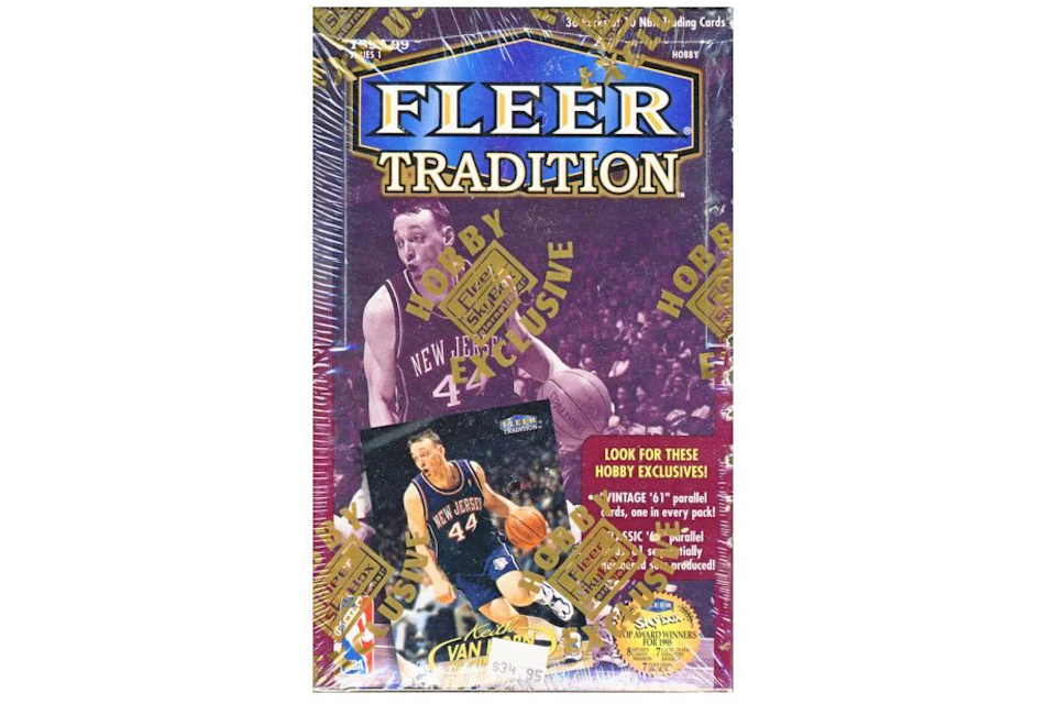 1998-99 Fleer Tradition Basketball Hobby Box