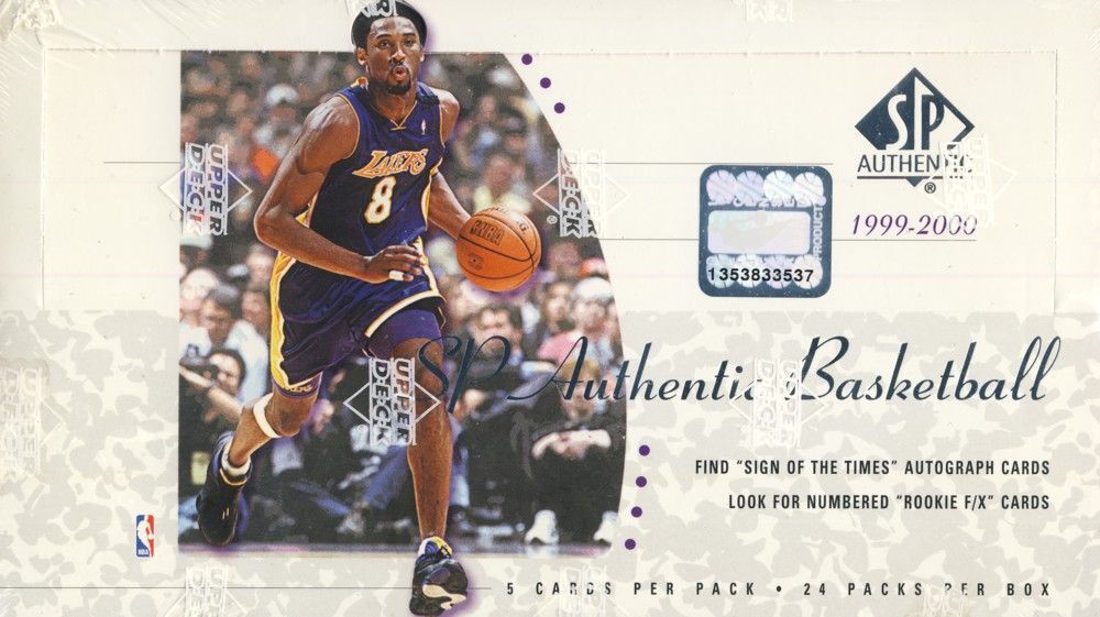 1999-00 Upper Deck SP Authentic Basketball Box - 1999-00 - US
