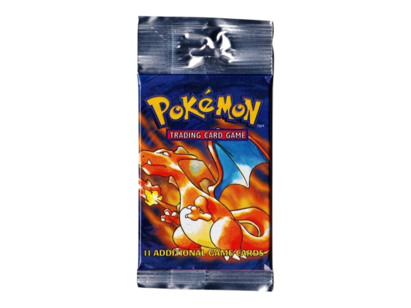 1999 Pokémon Base Set Unlimited Charizard Booster Pack