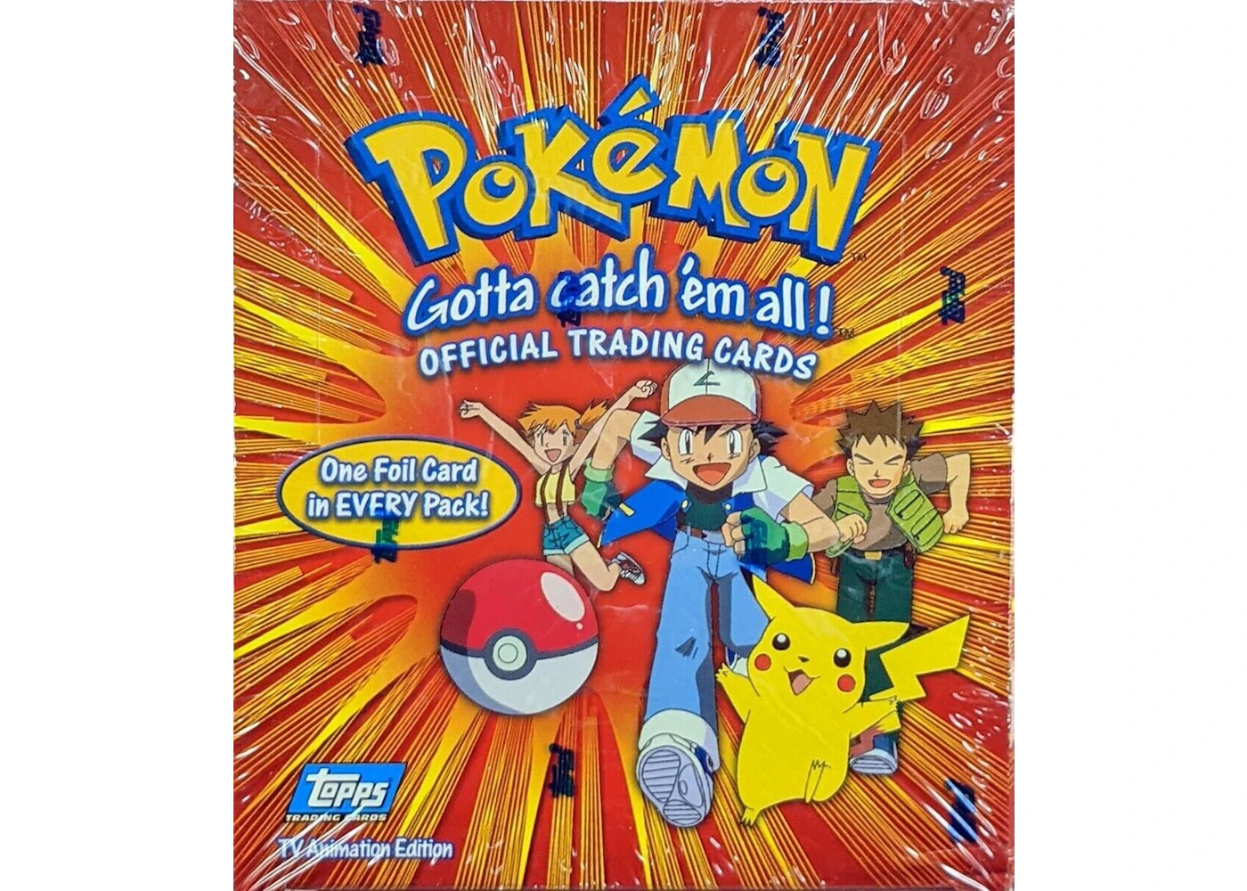 1999 Topps Pokmon TCG Series 1 TV Animation Edition Booster Box - US 1999 Topps Pokmon TCG Series 1 TV Animation Edition Booster Box - US