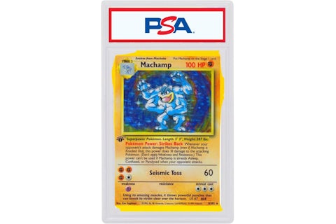 2000 Pokemon 2-Player CD-ROM Starter Set 8 Machamp-Holo 1st Edition Cosmos Holofoil (PSA or BGS Graded) - 2000 - US 2000 Pokemon 2-Player CD-ROM Starter Set 8 Machamp-Holo 1st Edition Cosmos Holofoil (PSA or BGS Graded) - 2000 - US