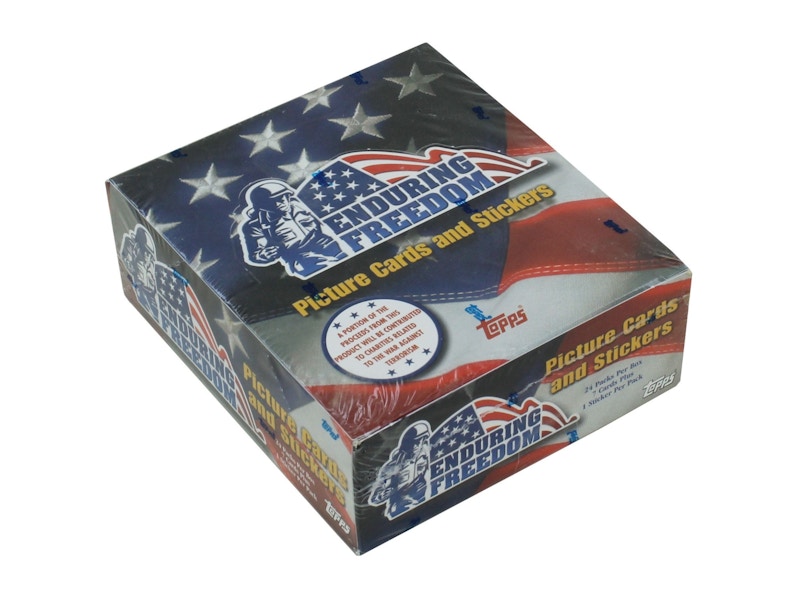 Scatola per hobby Topps Enduring Freedom 2001
