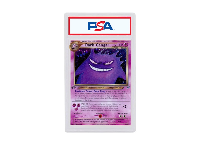 2002 Pokemon Neo Destiny 6 Dark Gengar-Holo (PSA or BGS