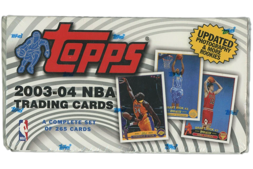 2003-04 Topps Basketball Complete Box Set