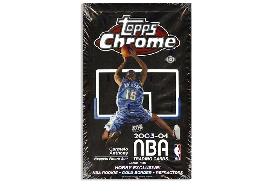2003-04 Topps Chrome Basketball Hobby Box