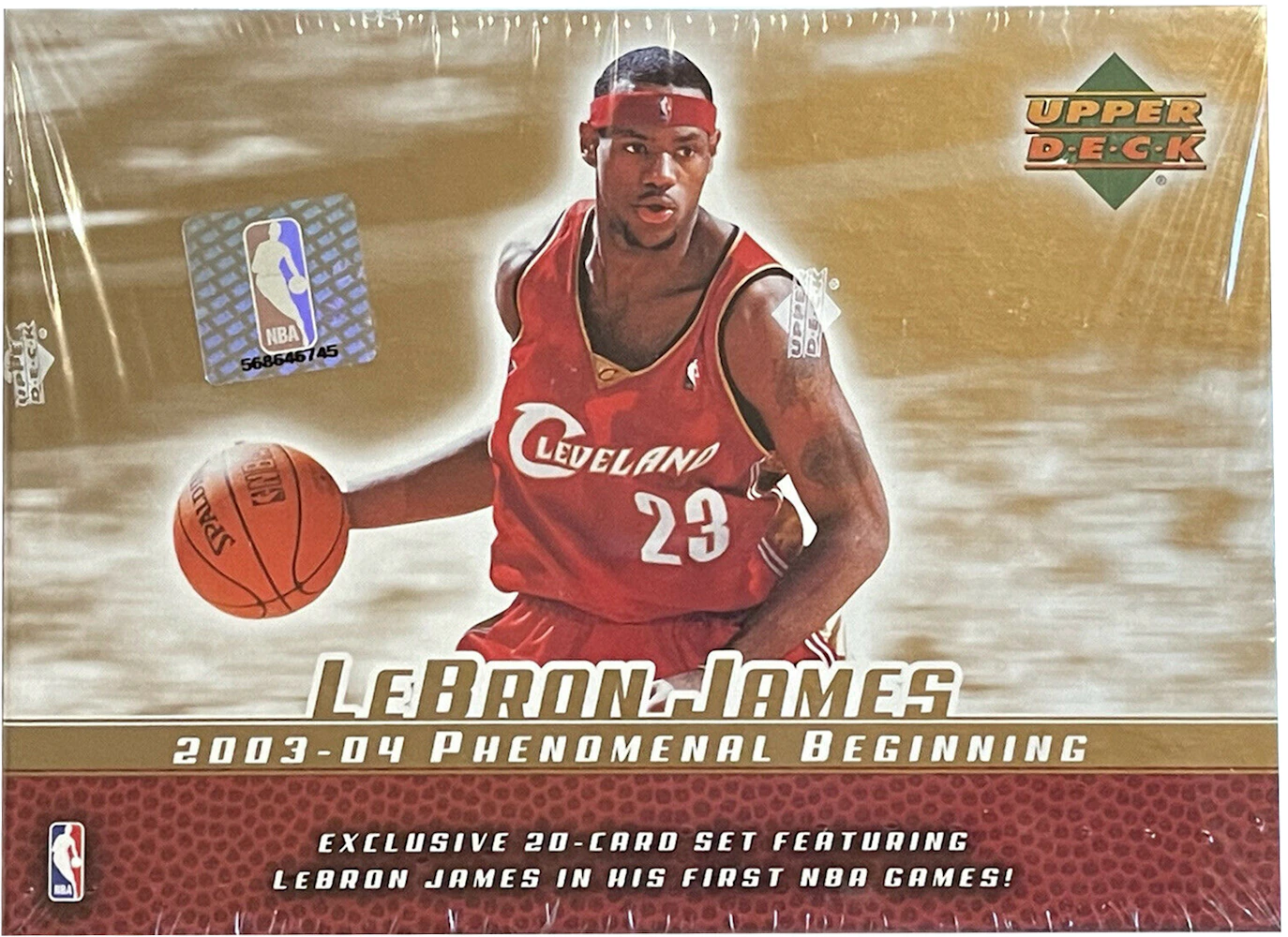  2003-04 Upper Deck MVP LeBron James #201 Rookie