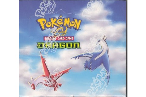 2003 Pokemon EX EX Dragon Booster Box - US 2003 Pokemon EX EX Dragon Booster Box - US