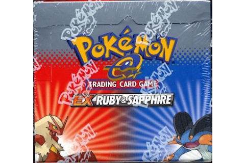 2003 Pokemon EX Ruby and Sapphire Booster Box - US 2003 Pokemon EX Ruby and Sapphire Booster Box - US