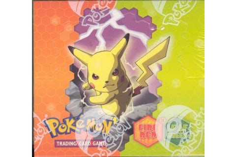 2004 Pokemon EX Fire Red and Leaf Green Booster Box - US 2004 Pokemon EX Fire Red and Leaf Green Booster Box - US