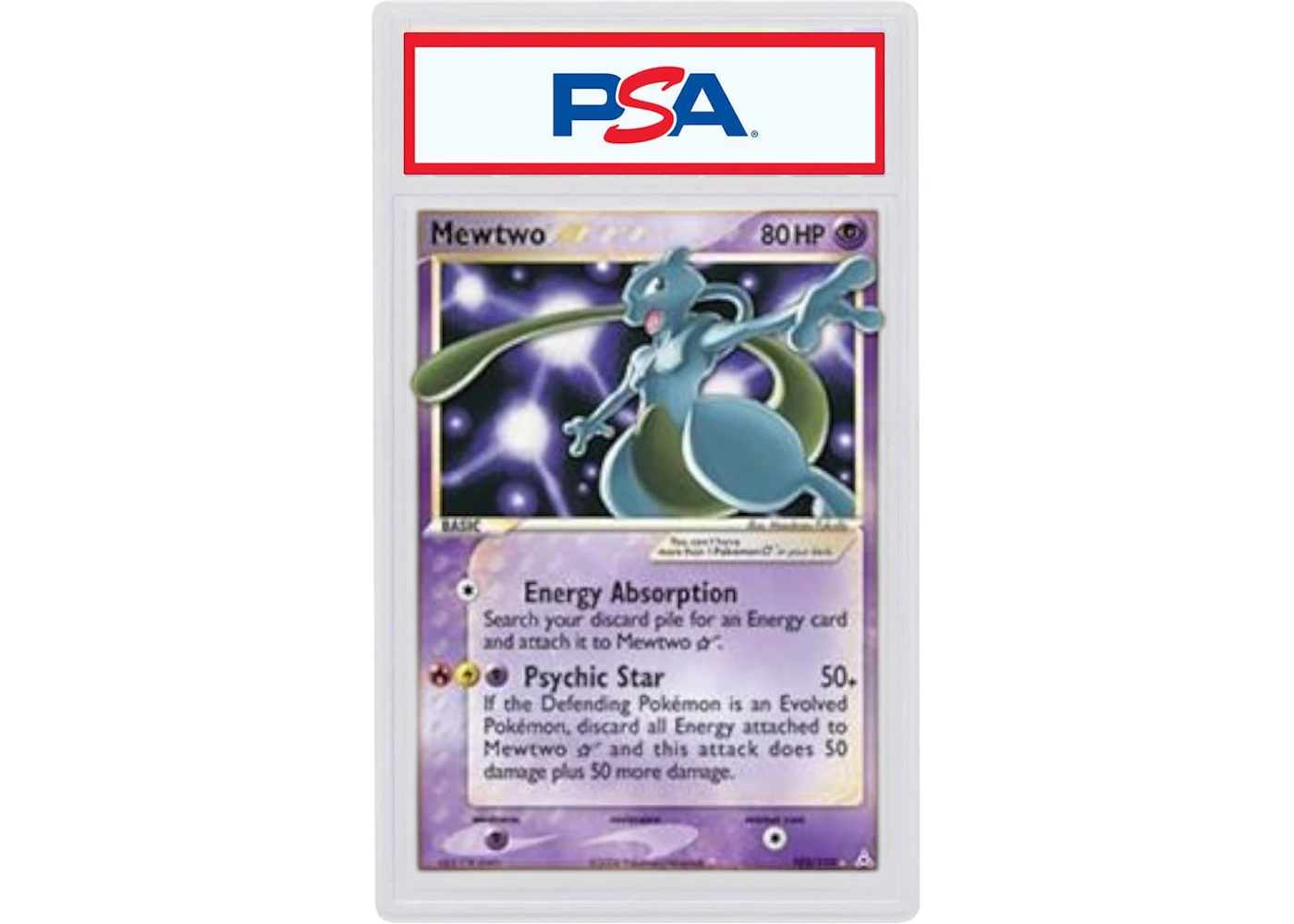 2005 Pokemon Japanese Gift Box Mew 002 Mewtwo-Holo Gold Star (PSA or BGS Graded) - 2005 - US 2005 Pokemon Japanese Gift Box Mew 002 Mewtwo-Holo Gold Star (PSA or BGS Graded) - 2005 - US