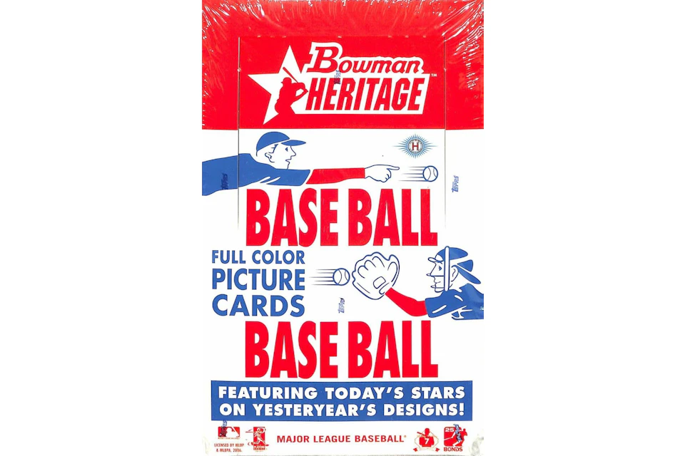2006 Bowman Heritage Baseball Hobby Box