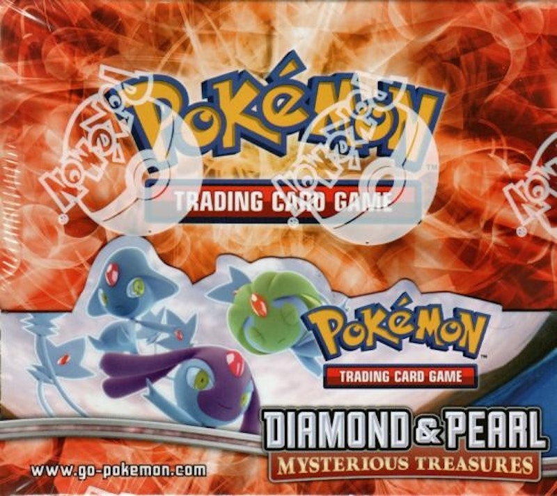 2007 Pokemon Diamond and Pearl Mysterious Treasures Booster Box - US