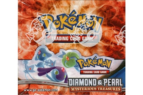 2007 Pokemon Diamond and Pearl Mysterious Treasures Booster Box - US 2007 Pokemon Diamond and Pearl Mysterious Treasures Booster Box - US