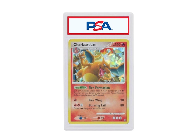 2009 Pokemon Platinum ARCeus 1 Charizard-Holo Cracked Ice 2009 Pokemon Platinum ARCeus 1 Charizard-Holo Cracked Ice