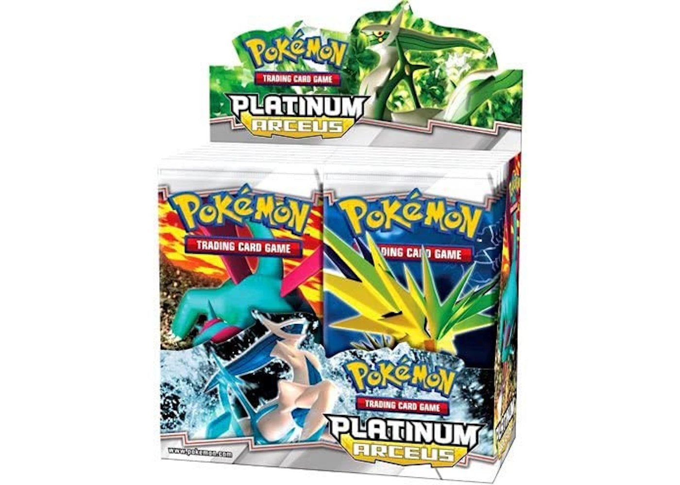 2009 Pokemon Platinum Arceus Booster Box - US 2009 Pokemon Platinum Arceus Booster Box - US