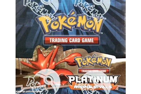 2009 Pokemon Platinum Rising Rivals Booster Box - MX 2009 Pokemon Platinum Rising Rivals Booster Box - MX
