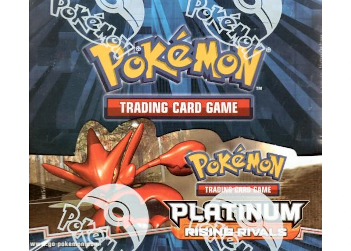 2009 Pokemon Platinum Rising Rivals Booster Box - US 2009 Pokemon Platinum Rising Rivals Booster Box - US