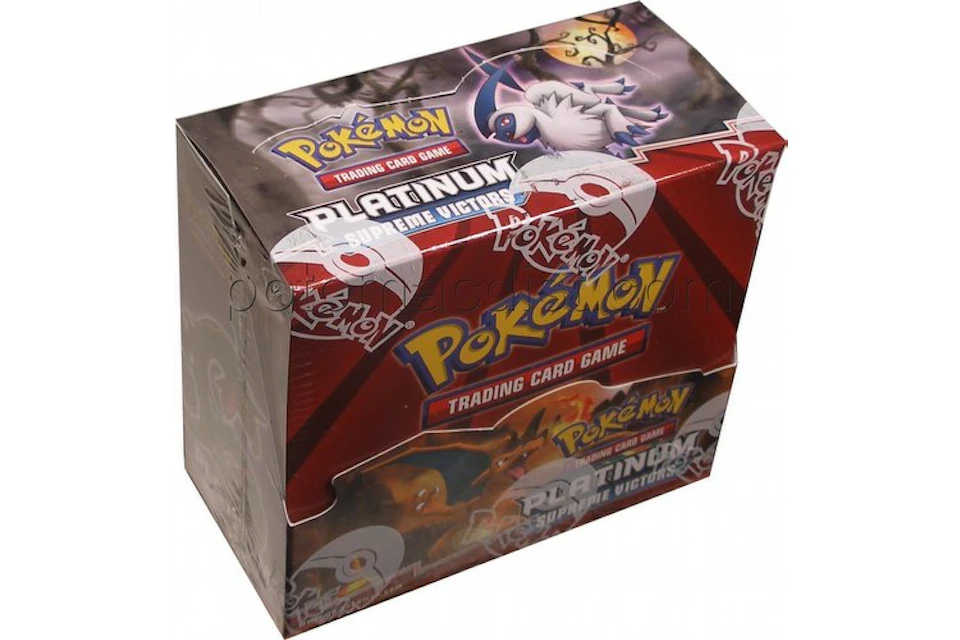 2009 Pokemon Platinum Supreme Victors Booster Box