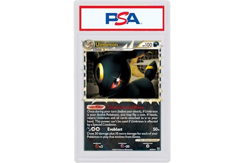 2010 Pokemon Heartgold & Soulsilver Undaunted 86 Umbreon-Holo (PSA or BGS Graded) - 2010 - US 2010 Pokemon Heartgold & Soulsilver Undaunted 86 Umbreon-Holo (PSA or BGS Graded) - 2010 - US