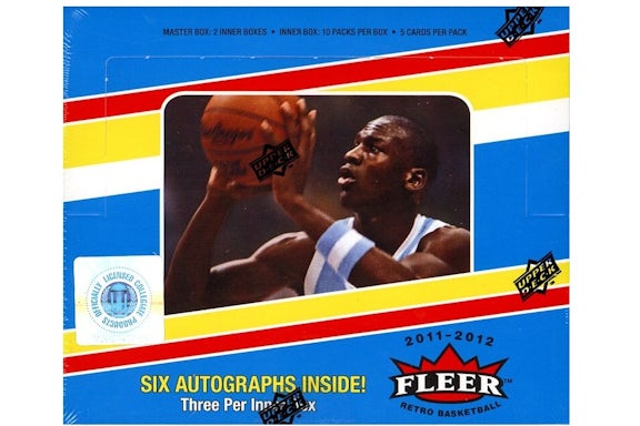 2011 -12 Fleer Retro Basketball Hobby Box