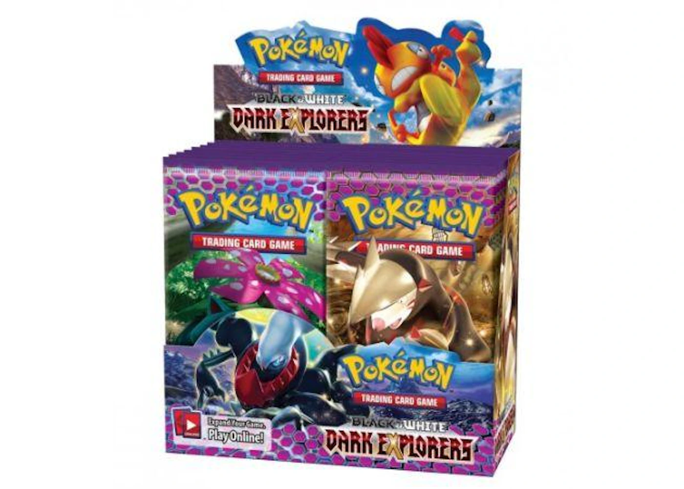2012 Pokemon Black and White Dark Explorers Booster Box - US 2012 Pokemon Black and White Dark Explorers Booster Box - US