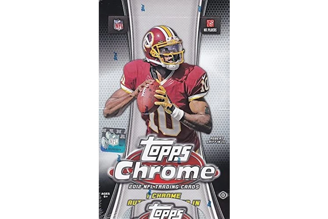 2012 Topps Chrome Football Hobby Box