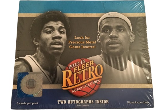 2013-14 Fleer Retro Basketball Hobby Box