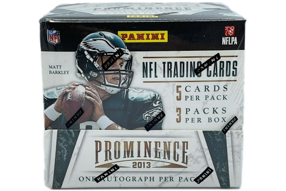 2013 Panini Prominence Football Hobby Box